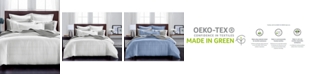 Charter Club CLOSEOUT! Windowpane Duvet Sets, 550-Thread Count Supima Cotton Created for Macy's